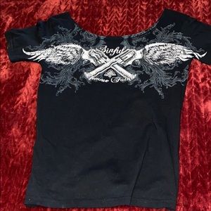 Women’s Sinful By Affliction Top.